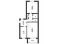 2-комнатная квартира · 53.8 м² · 2/6 этаж, Мауленова за 20.7 млн ₸ в Костанае — фото 2