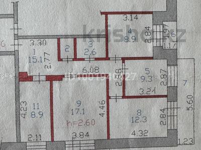 4-комнатная квартира · 80.7 м² · 11/16 этаж, Дулатова 145 — перекресток улиц Шакарима и Дулатова за 31 млн 〒 в Семее