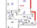 3-комнатная квартира · 68.1 м² · 9/9 этаж, Ахмет Байтурсынулы 14 — Темирбек Жургенов за 49 млн 〒 в Астане, Сарайшык р-н — фото 16