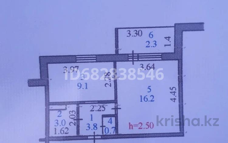 1-комнатная квартира, 35 м², 1/5 этаж, Пр.5 сенной 18 за 13.6 млн 〒 в Петропавловске — фото 2