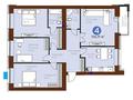 4-бөлмелі пәтер · 114.71 м², Е 915 12, бағасы: ~ 73.4 млн ₸ в Астане, Есильский р-н — фото 3
