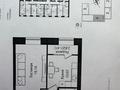 1-комнатная квартира · 39 м² · 2/12 этаж, Улица Чингиз Айтматов, 79/1 79/1 за 20.5 млн ₸ в Астане, Сарыарка р-н — фото 2