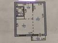 1-бөлмелі пәтер · 35.1 м² · 1/5 қабат, Абылайхана 6, бағасы: 19 млн ₸ в Астане, р-н Байконур — фото 12
