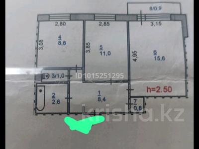 2-комнатная квартира · 48 м² · 7/9 этаж, Абая — Напротив магазина Восход ,напротив спорт комплекса,Джасыбай за 15 млн ₸ в Экибастузе