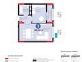 1-комнатная квартира · 38.6 м² · 13/17 этаж, Улы Дала 14 за 23.5 млн ₸ в Астане, Нура р-н