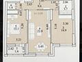 2-комнатная квартира · 68 м² · 15/21 этаж, Достык 8 за 58 млн ₸ в Астане, Есильский р-н — фото 2