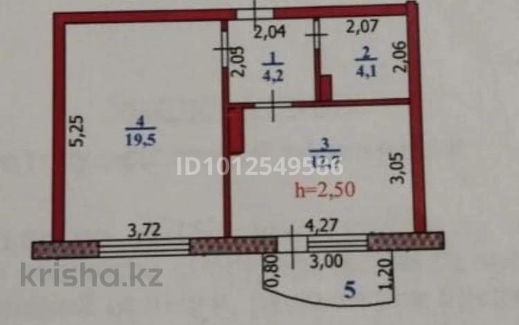 1-бөлмелі пәтер · 42 м² · 7/9 қабат, Жаңа орда ш/а. 21 — Кызылжарская улица, бағасы: 15.5 млн ₸ в Уральске, мкр Жана Орда — фото 5