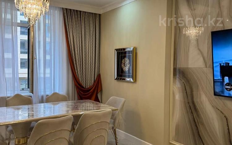 3-комнатная квартира · 104.5 м² · 2/8 этаж, Керей, Жанибек хандар 2, 2/1 за 110 млн ₸ в Астане, Нура р-н — фото 2