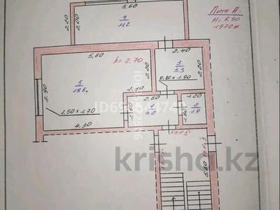 1-бөлмелі пәтер, 42.2 м², 2/2 қабат, Казыбек би 15/11 — На перекрестке большой дороги Ерубаев, бағасы: 6 млн 〒 в Жетысае