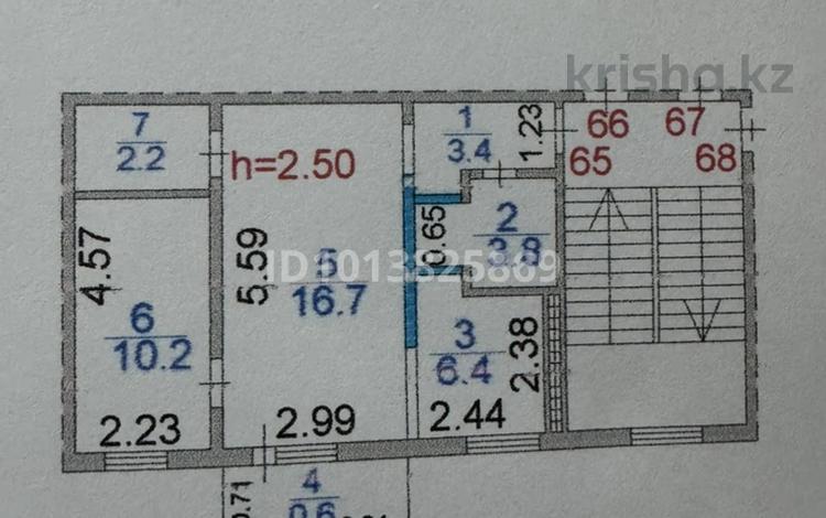 2-комнатная квартира · 43.3 м² · 2/5 этаж, Мәңғілік Ел — Район школы N19/Гим. С.Сейфуллина за 12.5 млн ₸ в Сатпаев — фото 2