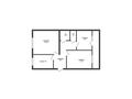 3-бөлмелі пәтер · 61 м² · 4/5 қабат, Маяковского 104/1, бағасы: 25.5 млн ₸ в Костанае — фото 3