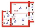 2-комнатная квартира · 58 м² · 7/12 этаж, ​Улица Шамши Калдаяков, 46 46 за ~ 22.6 млн ₸ в Астане, Сарайшык р-н — фото 4