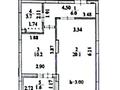 1-бөлмелі пәтер · 41.6 м² · 8/9 қабат, Райымбек батыр 2, бағасы: 28.8 млн ₸ в Астане, Сарайшык р-н — фото 3