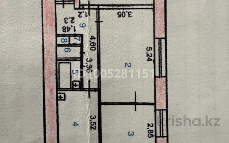 3-комнатная квартира · 52.5 м² · 1/9 этаж, Амре Кашаубаева 1 — Площадь Ушанова за 26 млн ₸ в Усть-Каменогорске, Ульбинский — фото 2