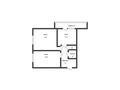 2-бөлмелі пәтер · 57.2 м² · 4/9 қабат, Аэропорт 1 шағын ауданы, Аэропорт, бағасы: 27.2 млн ₸ в Костанае, Микрорайон Аэропорт 1 — фото 8