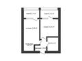 2-бөлмелі пәтер · 46 м² · 4/6 қабат, Садуакасова 15, бағасы: 16 млн ₸ в Кокшетау — фото 8