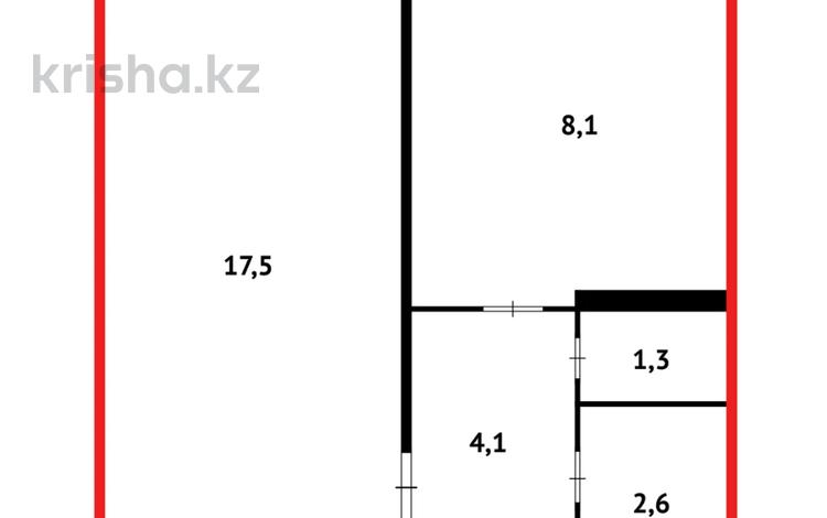 1-бөлмелі пәтер · 33.5 м² · 4/9 қабат, пр. Металлургов, бағасы: 7.9 млн 〒 в Темиртау — фото 11