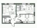 2-комнатная квартира, 67 м², 3/4 этаж, Кульджинский тракт 26/3​ за 31 млн 〒 в Алматы — фото 2