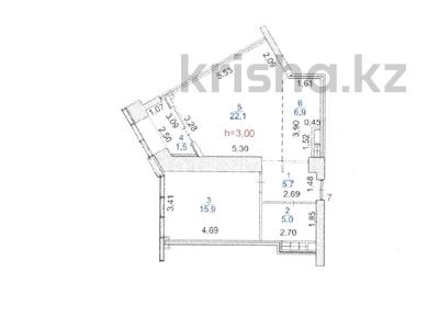 Кеңселер · 57 м², бағасы: 399 000 ₸ в Алматы, Бостандыкский р-н