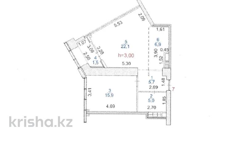 Кеңселер · 57 м², бағасы: 399 000 ₸ в Алматы, Бостандыкский р-н — фото 2
