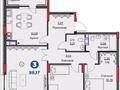 3-комнатная квартира · 100 м² · 6/7 этаж, Алихан Бокейхан — Фариза Онгарсынова за 130 млн ₸ в Астане, Есильский р-н — фото 2