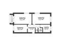 3-комнатная квартира · 62.1 м² · 5/5 этаж, абая 6 за 21 млн ₸ в Костанае — фото 6