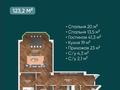 3-бөлмелі пәтер · 123 м² · 9/16 қабат, 16-й мкр , ​16-й микрорайон 64, бағасы: 28.5 млн ₸ в Актау