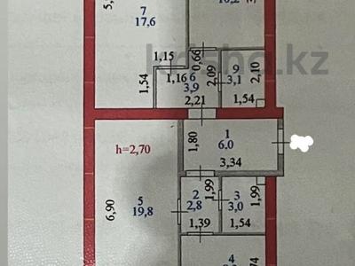 3-бөлмелі пәтер · 82 м² · 3/9 қабат, Ахмет Байтурсынулы 39/1, бағасы: 38.9 млн ₸ в Астане, Сарайшык р-н