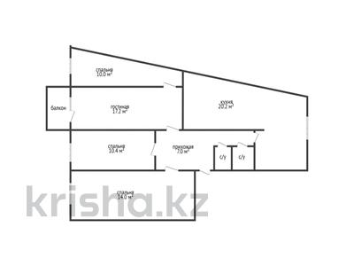 4-комнатная квартира, 83.1 м², 3/5 этаж, Строительная 16 за 27.5 млн 〒 в Костанае