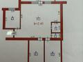 3-бөлмелі пәтер · 79.3 м² · 6/9 қабат, Курмангазы 157 — ул. Курмангазы, угол пр. Абая, бағасы: 28 млн ₸ в Уральске, мкр Школьник — фото 13