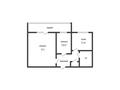 2-бөлмелі пәтер · 45.6 м² · 1/5 қабат, Амангельды 198, бағасы: 17.5 млн ₸ в Костанае — фото 10