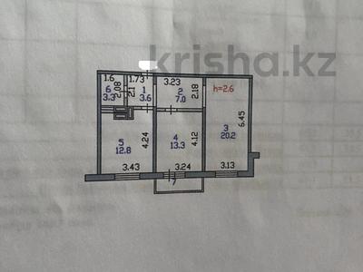 2-комнатная квартира, 60 м², 8/17 этаж, горького за 22 млн 〒 в Петропавловске