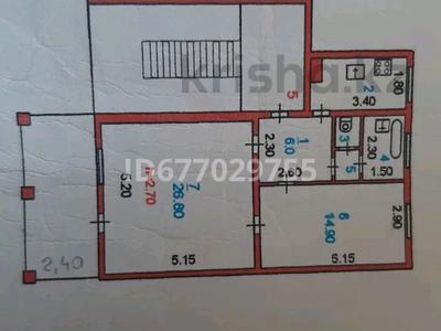 3-комнатная квартира, 62 м², 2/2 этаж, Ауэзова 2 за 20 млн 〒 в Атырау, мкр Жилгородок