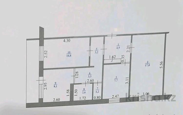 3-комнатная квартира · 62 м² · 1/5 этаж, Тайманова 127 за 18.6 млн 〒 в Уральске — фото 27