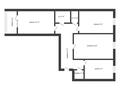 3-бөлмелі пәтер · 63.7 м² · 6/6 қабат, Шалкар 9, бағасы: 16 млн ₸ в Кокшетау — фото 13