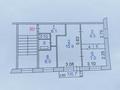 3-комнатная квартира · 49.5 м² · 5/5 этаж, Каиырбекова 383 — возле магазина Солнечный за 20 млн ₸ в Костанае — фото 10