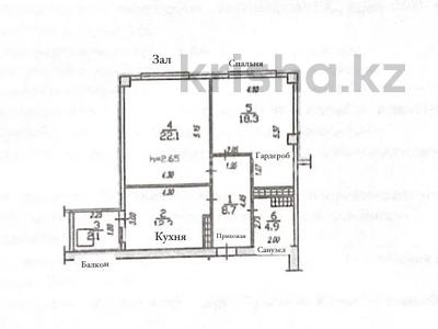 2-бөлмелі пәтер · 68.4 м² · 8/9 қабат, Шұғыла ш/а. 340/4, бағасы: 49.7 млн ₸ в Алматы, Наурызбайский р-н