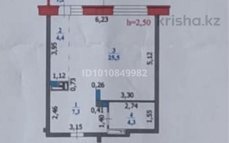 1-бөлмелі пәтер · 43 м² · 3/6 қабат, мкр Жана Орда 10, бағасы: 15.8 млн ₸ в Уральске — фото 2