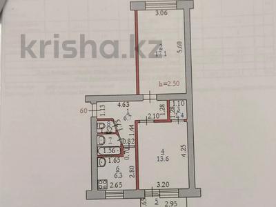 2-комнатная квартира · 48 м² · 4/5 этаж, жаманкулова за 10.2 млн ₸ в Актобе