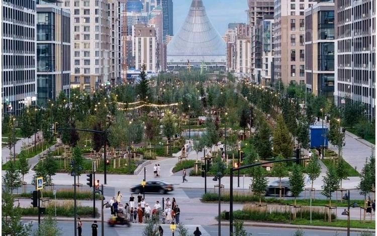4-комнатная квартира · 114.3 м² · 11/12 этаж, Санжара Асфендиярова 8 за 75 млн ₸ в Астане, Нура р-н — фото 3