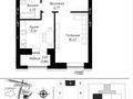 1-комнатная квартира · 44 м² · 3/9 этаж, Сызганов 1/3 — Центральная мечеть за 30 млн ₸ в Астане, Есильский р-н — фото 2