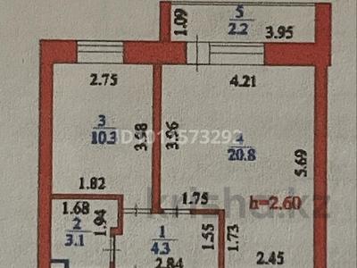 1-комнатная квартира · 41 м² · 7/9 этаж, Мустафина 15/1 — 7 поликлиника за ~ 20 млн ₸ в Астане, Алматы р-н