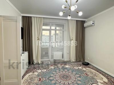 1-комнатная квартира · 40 м² · 7/12 этаж · помесячно, Толе би 59 — Сзади с Хан Шатыром за 250 000 〒 в Астане, Нура р-н