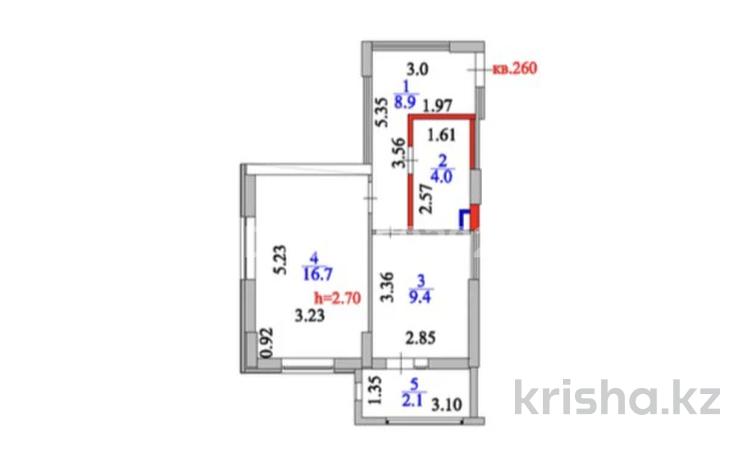 1-комнатная квартира · 41.1 м² · 4/20 этаж, Шаймерден Косшыгулы 4 за 21 млн ₸ в Астане, Сарыарка р-н — фото 8