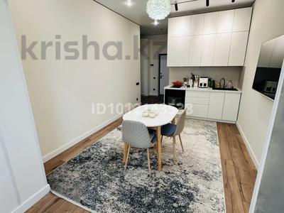 2-комнатная квартира · 55 м² · 14/20 этаж, Просп. Юрия Гагарина за 64.5 млн ₸ в Алматы, Бостандыкский р-н