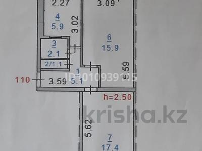2-комнатная квартира · 48 м² · 1/5 этаж, Чкалова 10 за 16.5 млн ₸ в Костанае