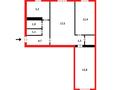 3-комнатная квартира, 57.5 м², 3/5 этаж, АБАЯ за 14 млн 〒 в Темиртау — фото 17