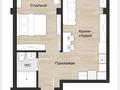 1-комнатная квартира · 31.8 м² · 1/3 этаж, Аубакирова 12/45а за 16 млн ₸ в  — фото 2
