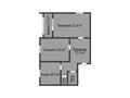 2-бөлмелі пәтер · 70 м² · 1/9 қабат, Текстильщиков 10А, бағасы: 30 млн ₸ в Костанае — фото 2