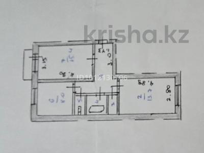 2-комнатная квартира · 50.7 м² · 1/5 этаж, Ташенова — р-н Центр Карате за 23.5 млн 〒 в Астане, р-н Байконур